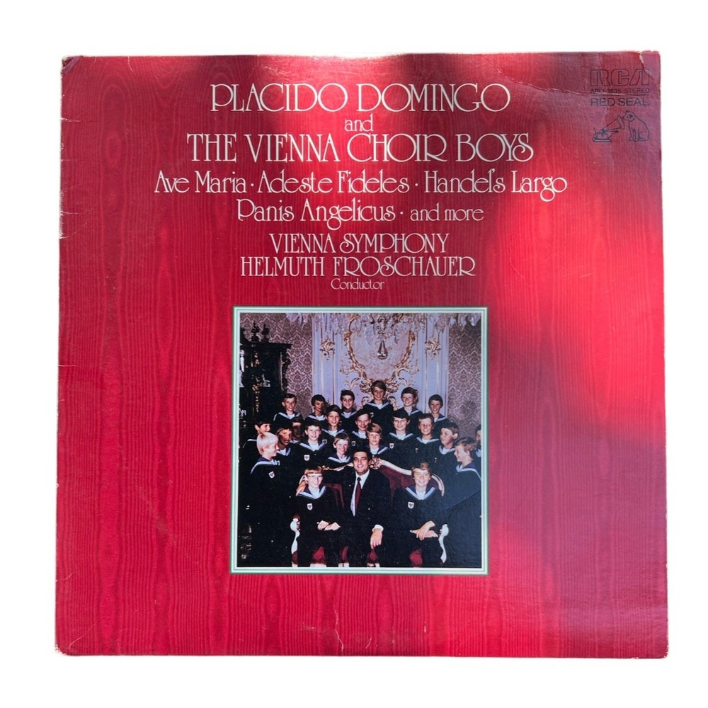 Placido Domingo and The Vienna Choir Boys - vinyl record